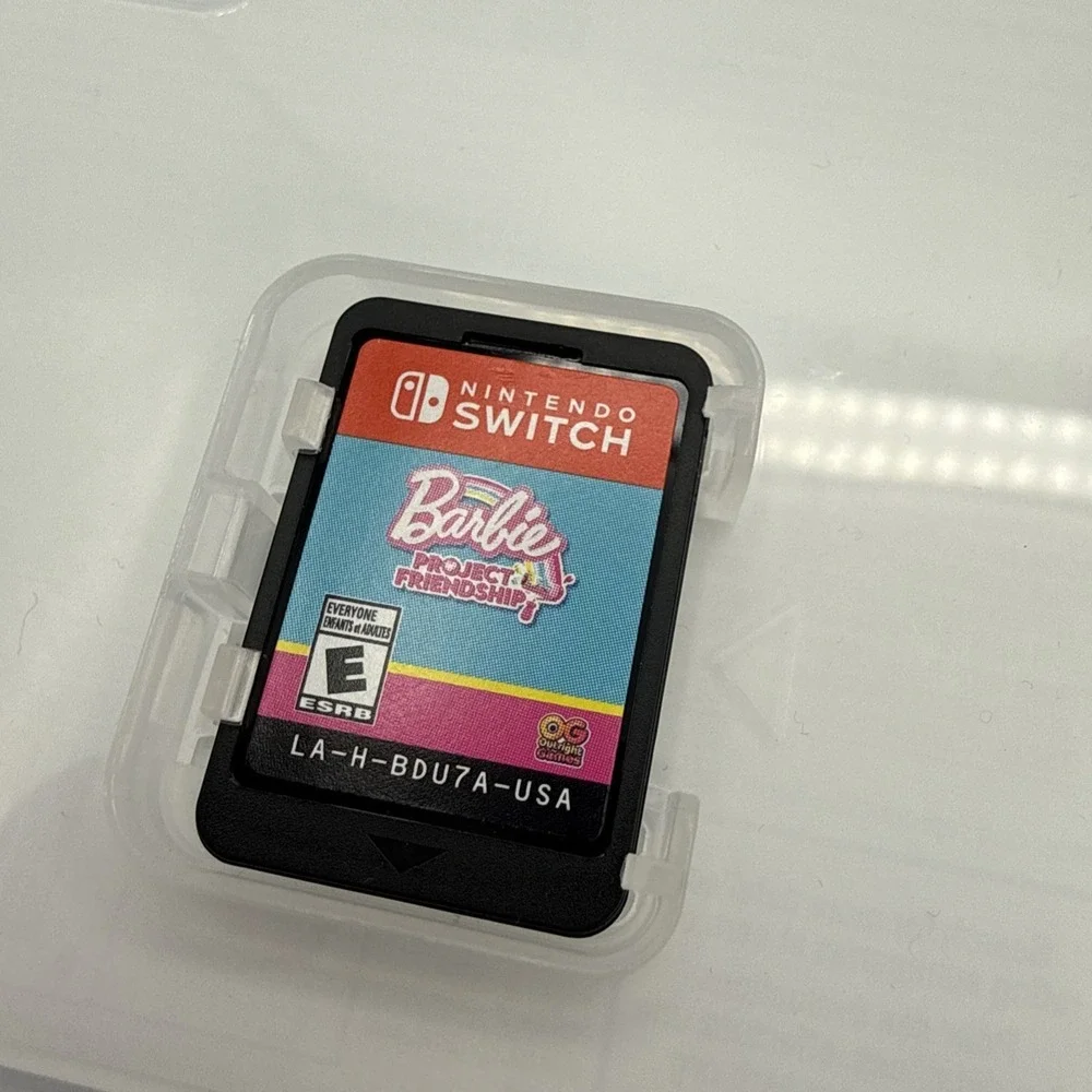 Barbie Project Friendship Nintendo Switch Open Box